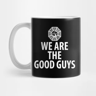 Lost Original Dharma initiative symbol - "We are the good guys!" Mug